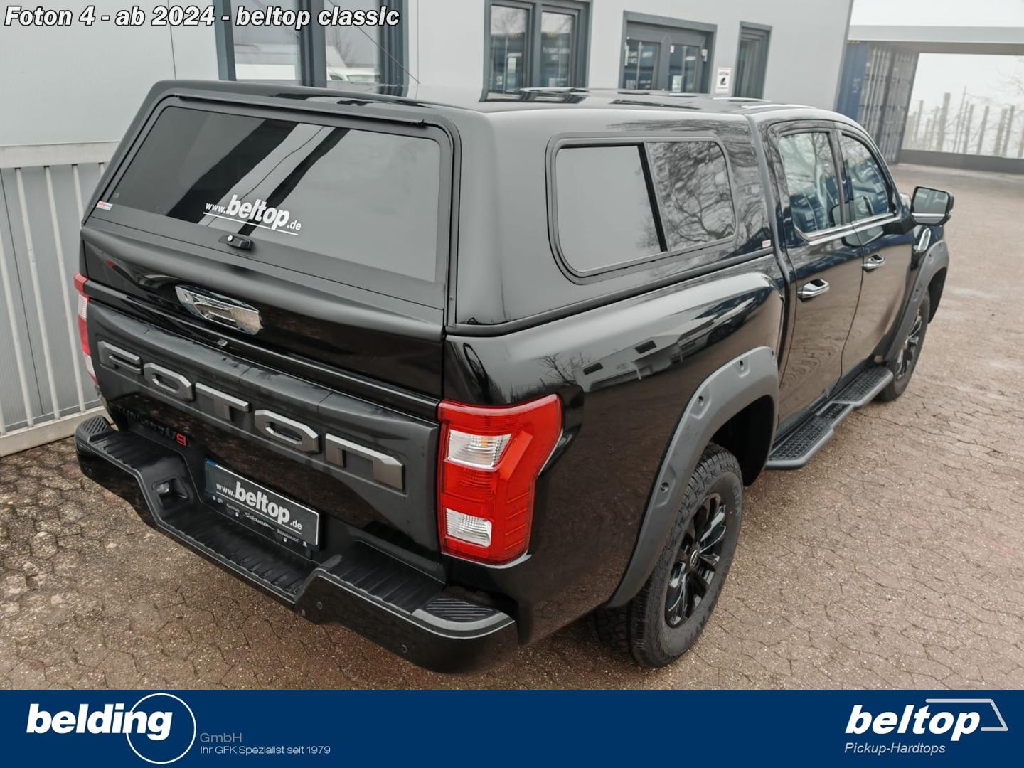 Хардтоп BELTOP-Germany за FOTON TUNLAND V9 2024+